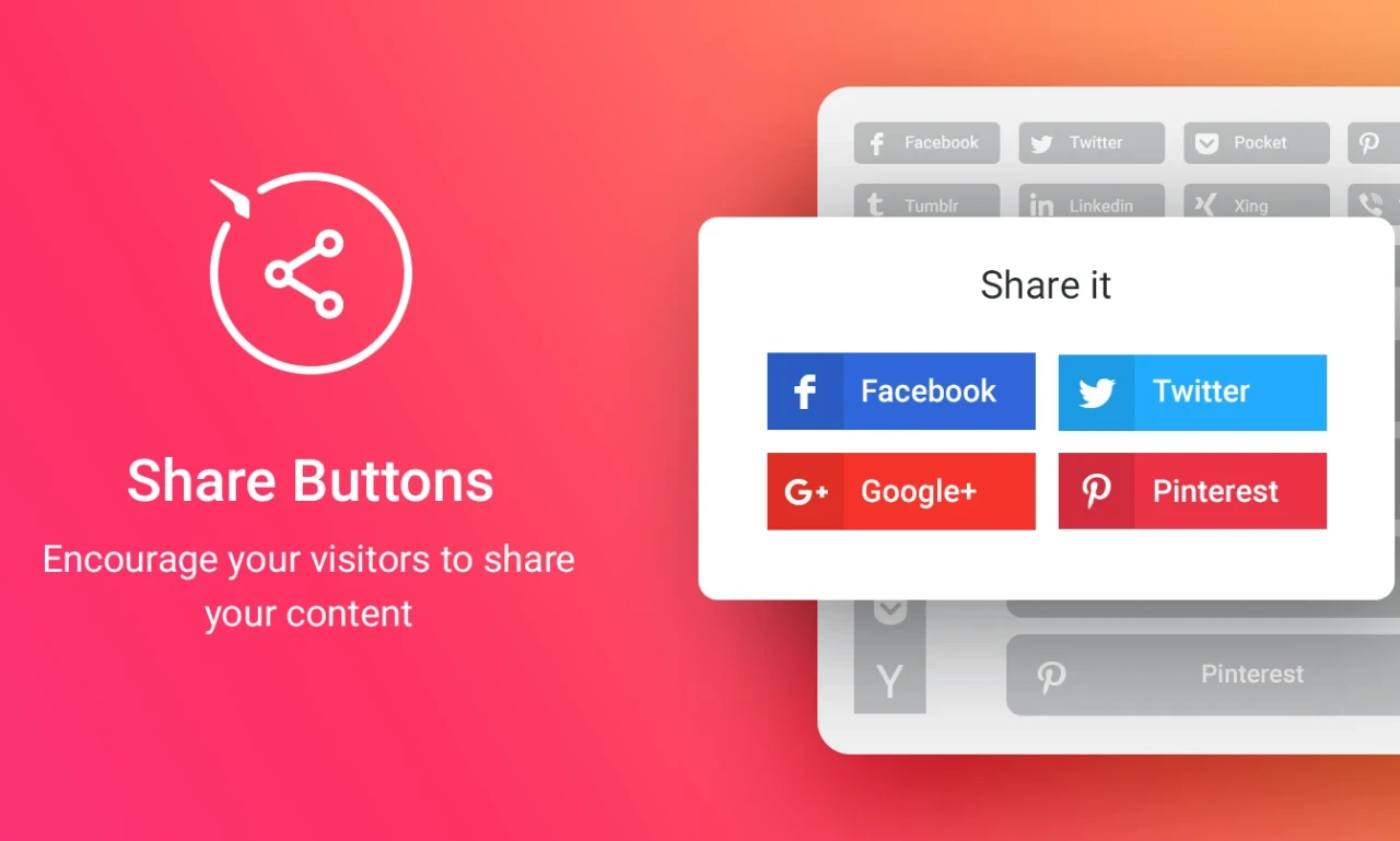 Cara Memasang Tombol Social Share di Website Tanpa Plugin