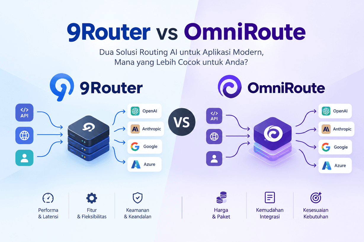 9Router vs OmniRoute: Mana AI Gateway Terbaik?