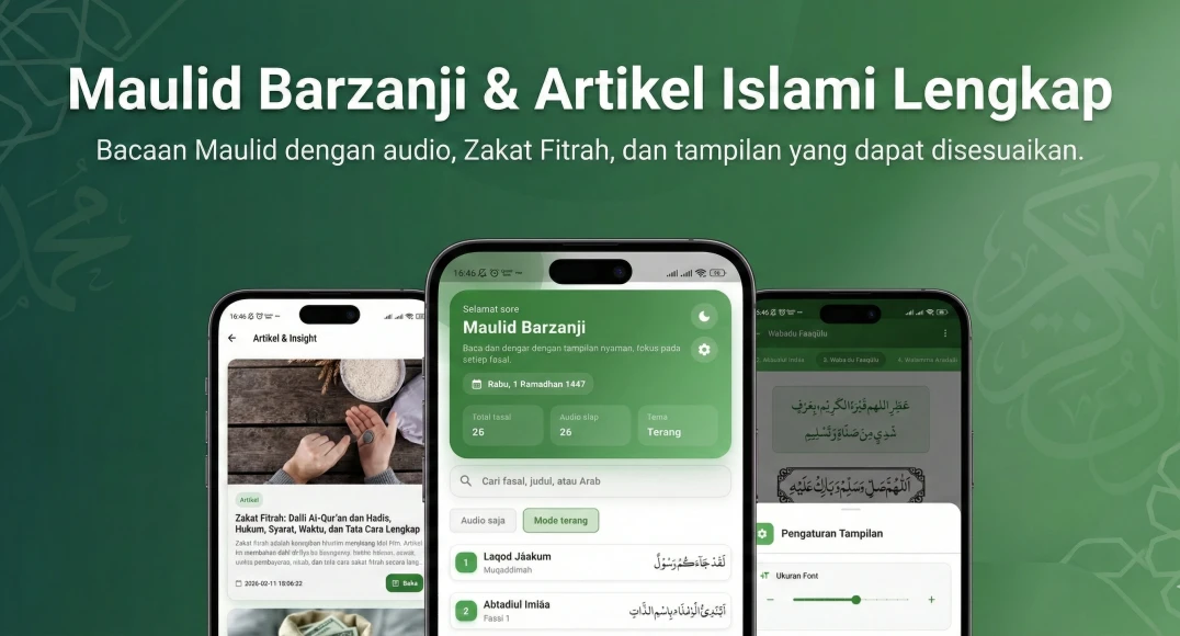 Aplikasi Maulid Barzanji
